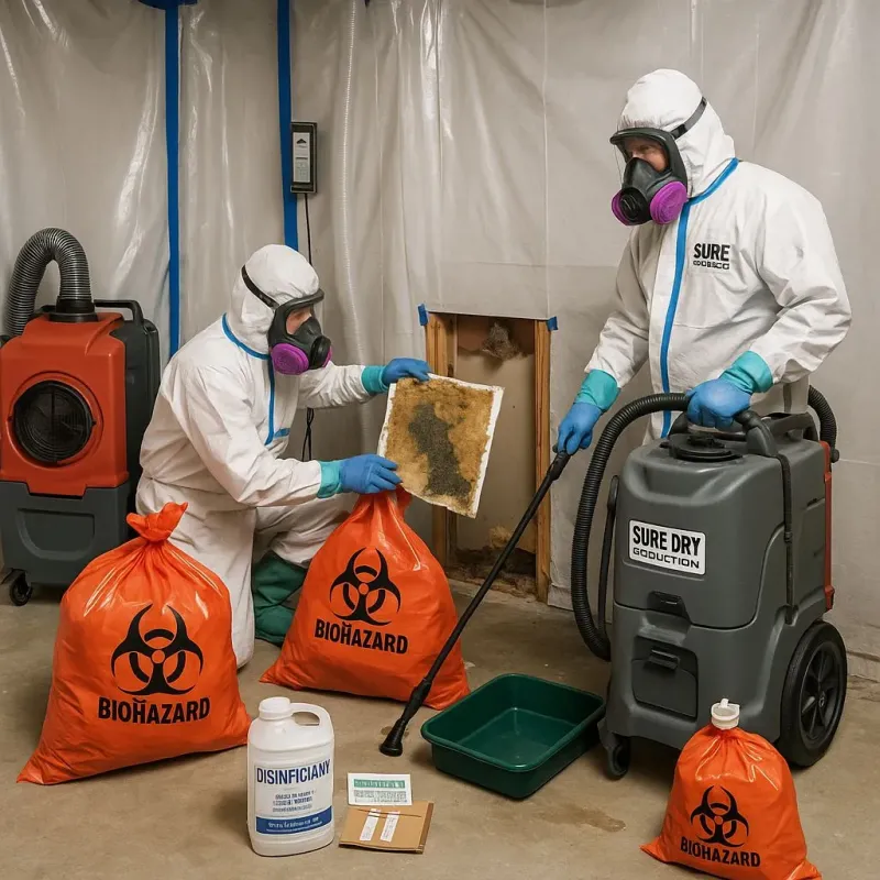 Contaminated Water Handling Protocols process in Kingwood Area, TX